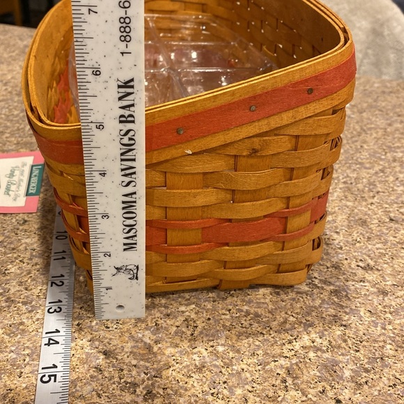 Vintage Longaberger Mother’s Day Vanity 1996 Basket, Protector Set and Lid USA - Picture 5 of 17